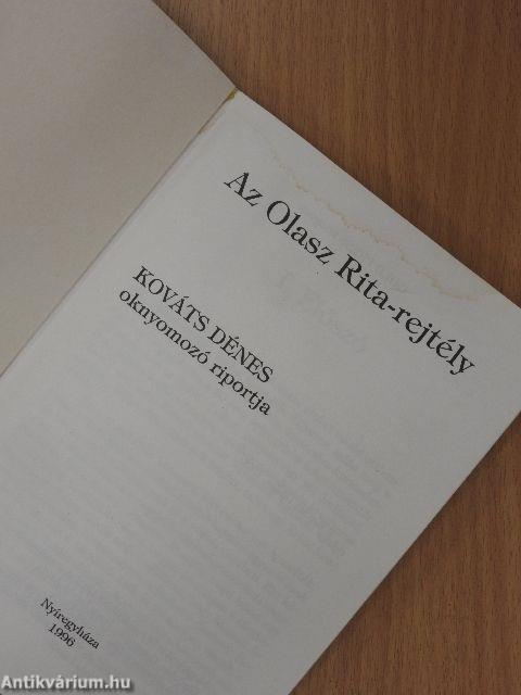 Az Olasz Rita-rejtély