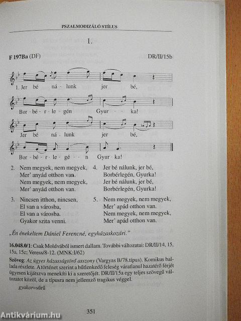 Népzenei olvasókönyv