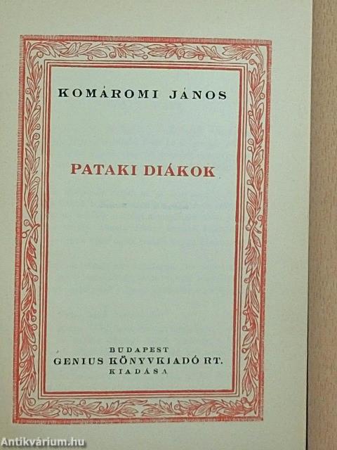 Pataki diákok