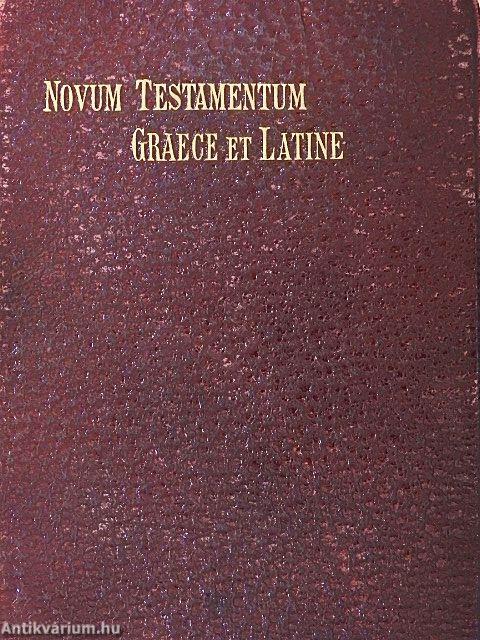Novum Testamentum Graece et Latine
