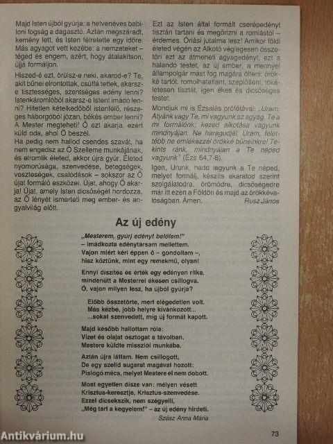 Vetés és aratás 1990/3