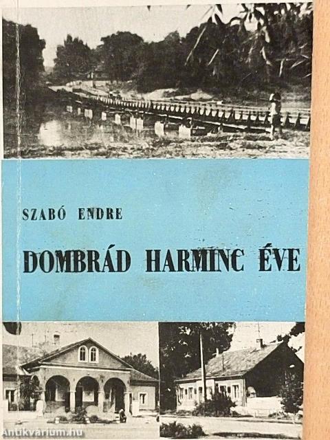 Dombrád harminc éve