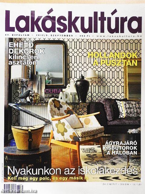 Lakáskultúra 2010. szeptember