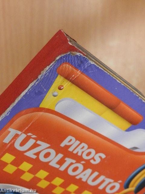 Piros tűzoltóautó