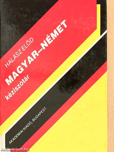 Magyar-német kéziszótár