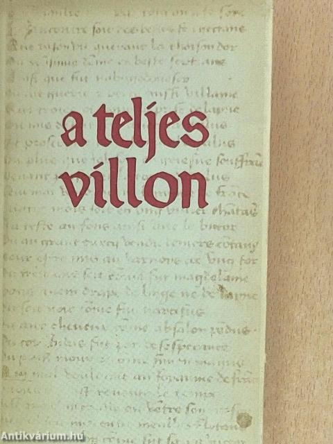 A teljes Villon
