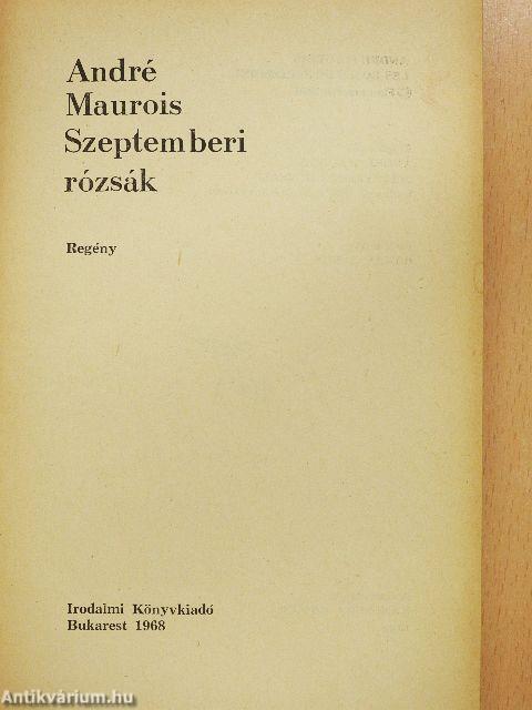 Szeptemberi rózsák