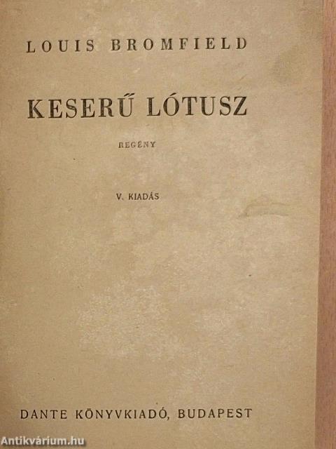 Keserű Lótusz