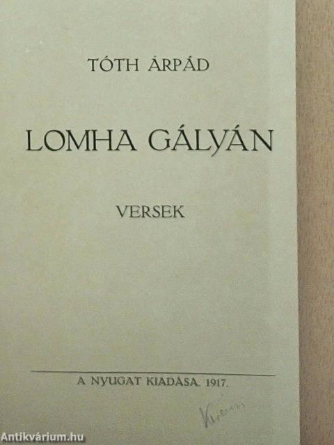 Lomha gályán