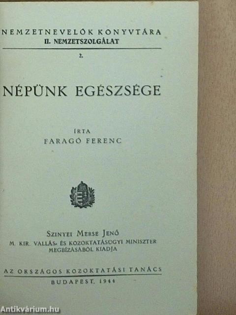 Népünk egészsége