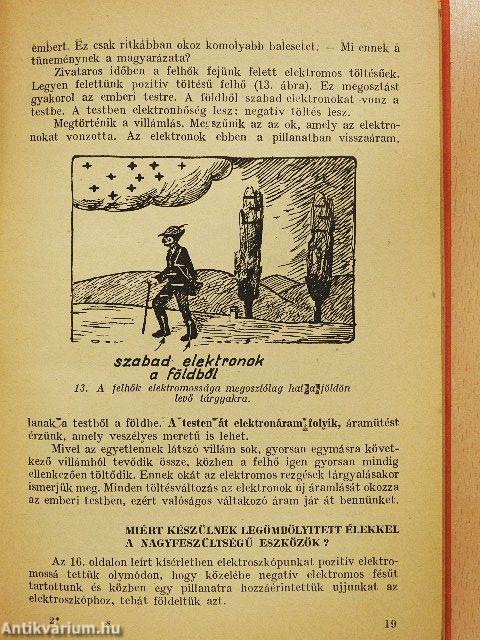Elektromosságtan és az élet