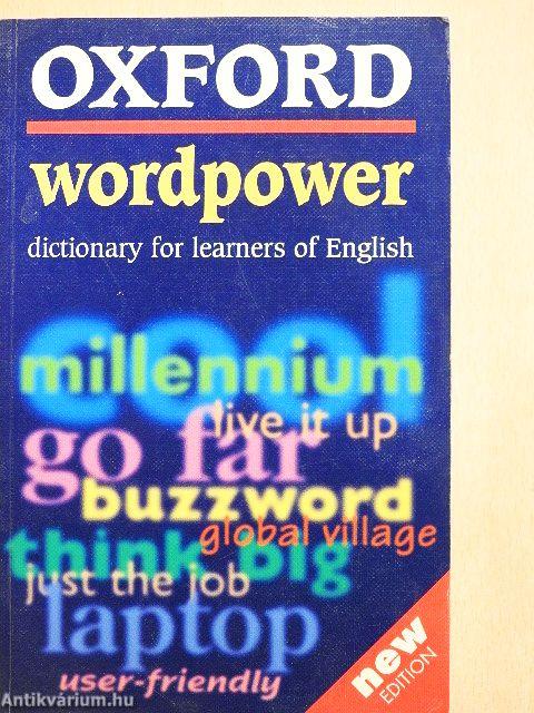 Oxford Wordpower Dictionary