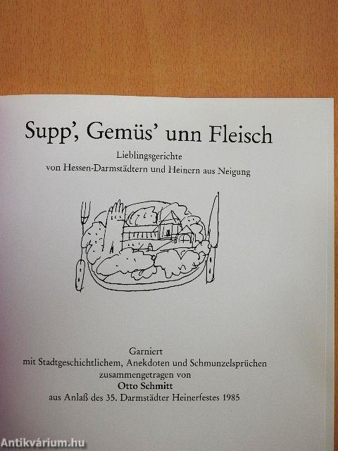Supp', Gemüs' unn Fleisch