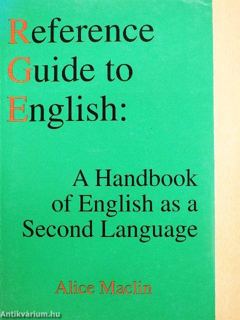 Reference Guide to English