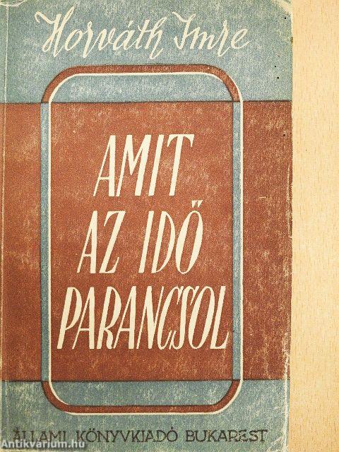 Amit az idő parancsol