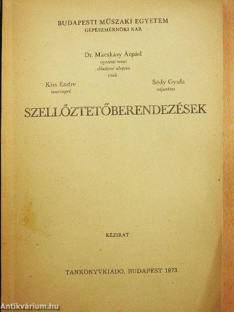 Szellőztetőberendezések