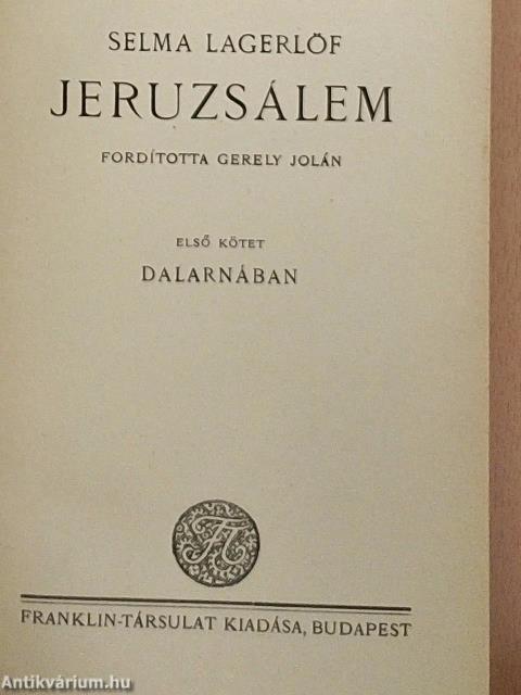 Jeruzsálem I-II.