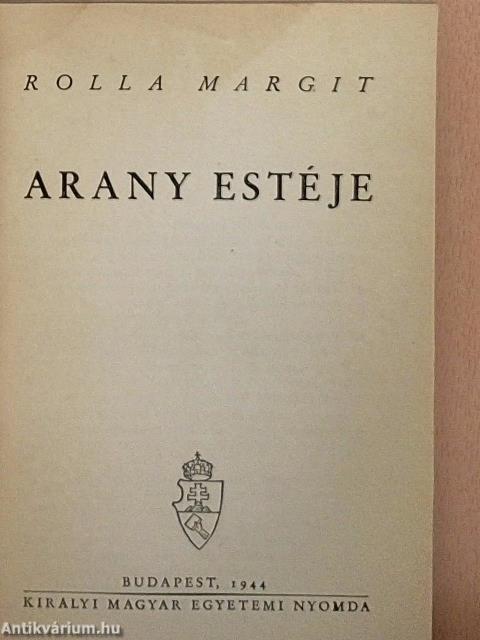 Arany estéje