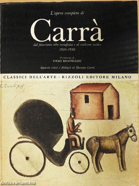 L'opera completa di Carrá