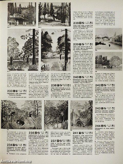L'opera completa di Rousseau il Doganiere