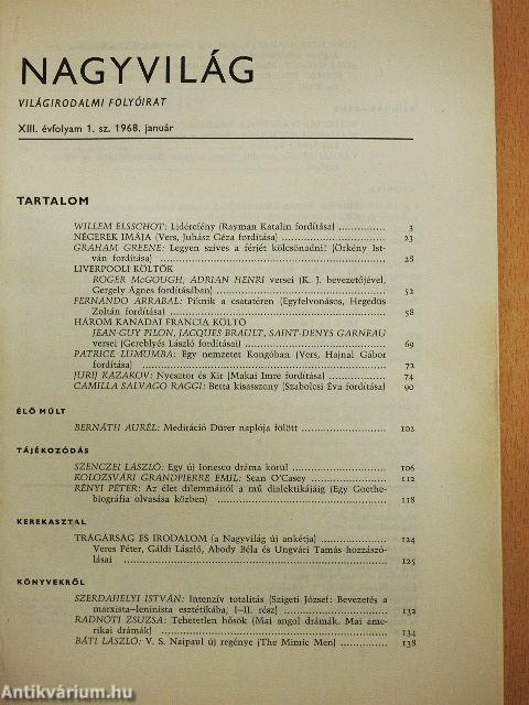 Nagyvilág 1968. január