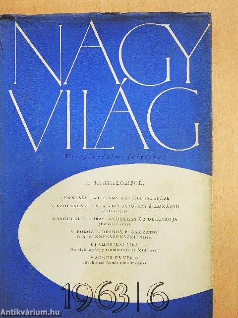 Nagyvilág 1963. június
