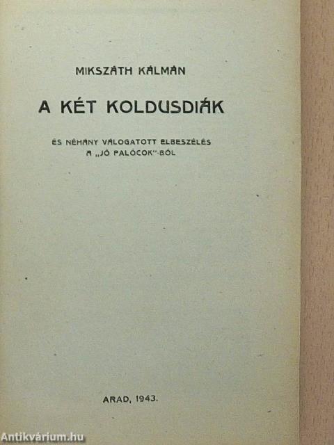 A két koldusdiák
