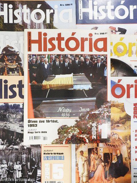 História 2004. (nem teljes évfolyam)