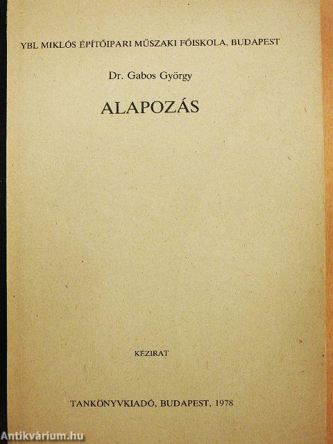 Alapozás