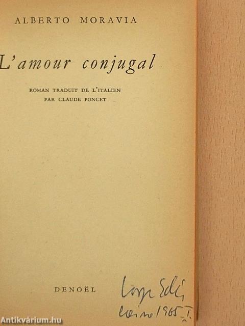 L'amour Conjugal