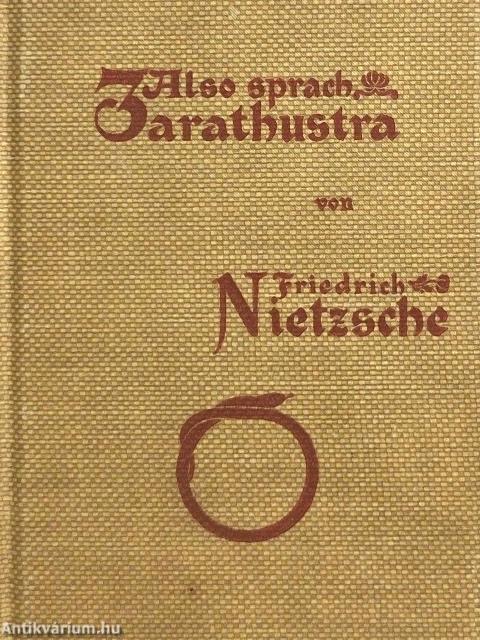 Also sprach Zarathustra (gótbetűs)