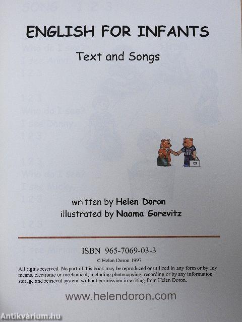 English for Infants