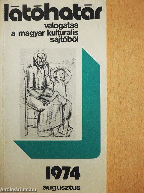 Látóhatár 1974. augusztus