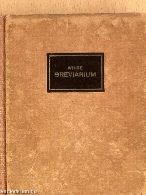 Wilde-breviárium