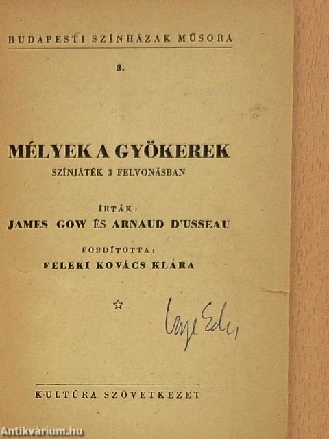 Mélyek a gyökerek