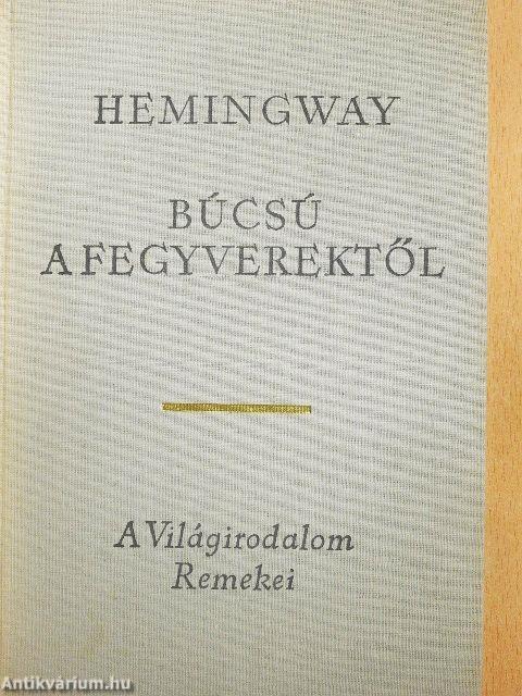 Búcsú a fegyverektől