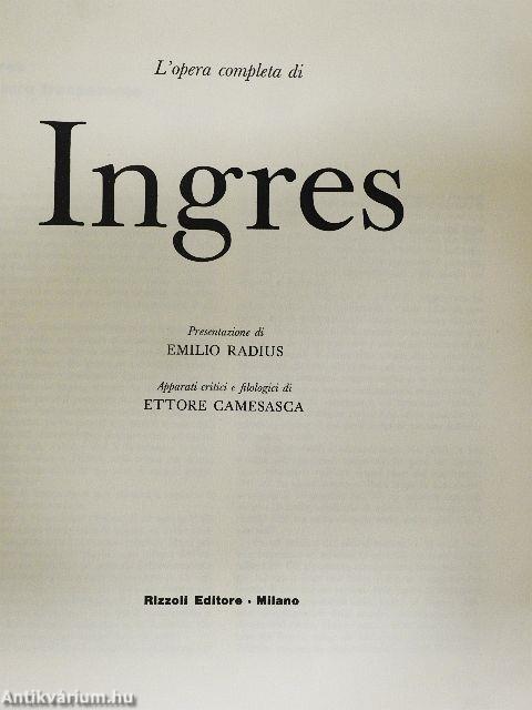 L'opera completa di Ingres