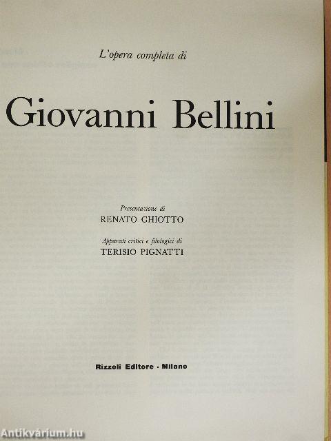 L'opera completa di Giovanni Bellini