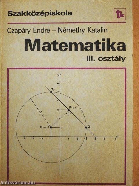 Matematika III.
