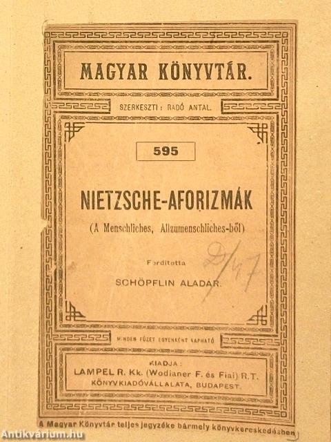 Nietzsche-aforizmák