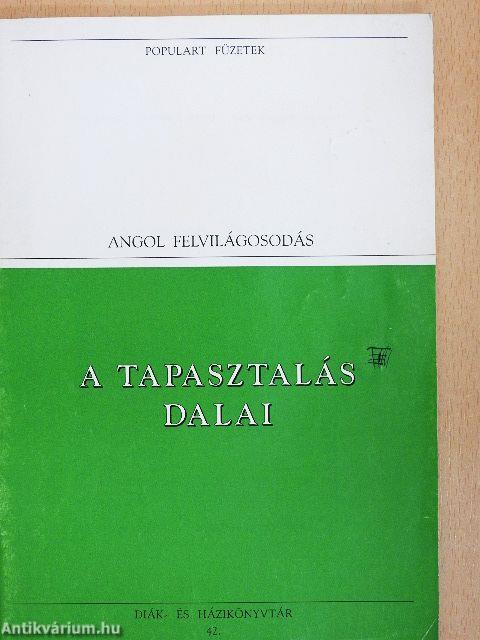 A tapasztalás dalai