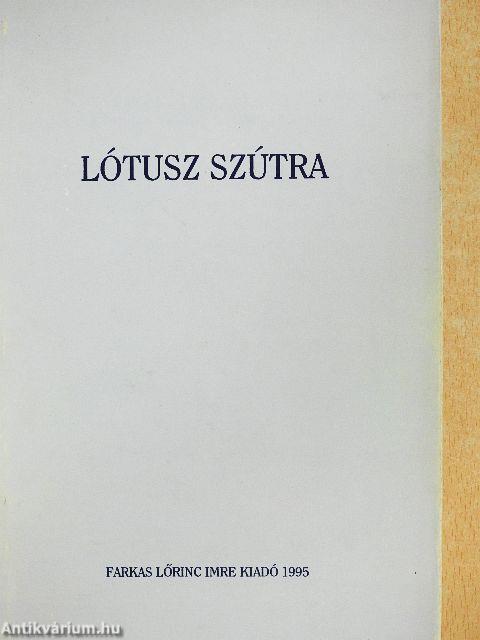 Lótusz szútra