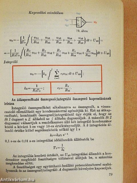 Analóg-számítástechnikai ABC