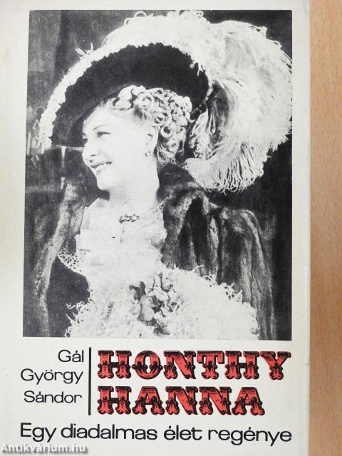 Honthy Hanna (dedikált példány)