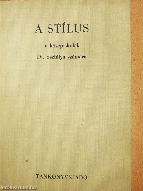 A stílus