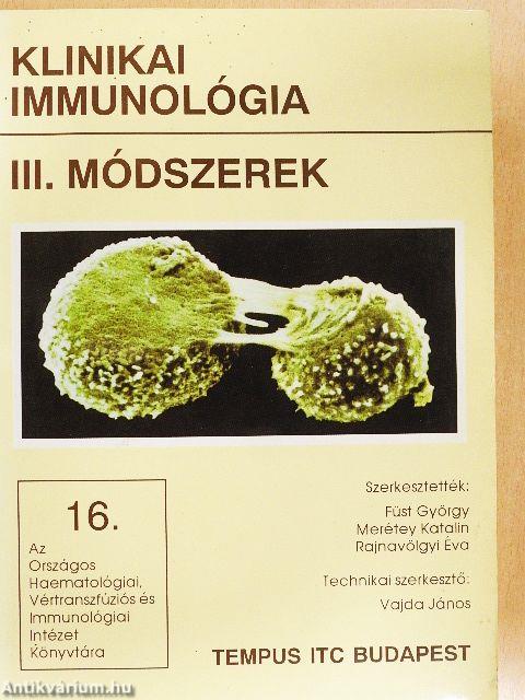 Klinikai immunológia III.