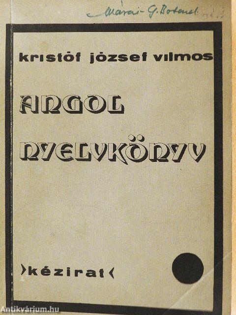 Angol nyelvkönyv I.