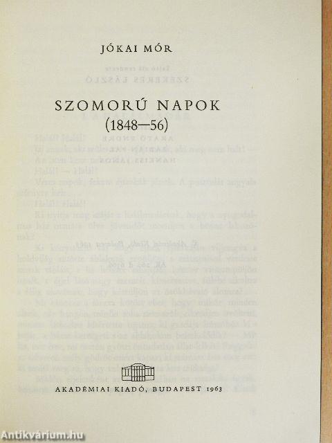 Szomorú napok