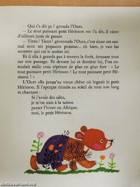 L'ours et le petit hérisson