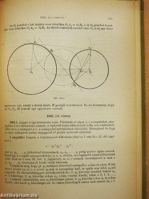 Matematikai versenytételek I-II.